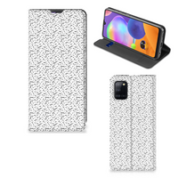 Samsung Galaxy A31 Hoesje met Magneet Stripes Dots