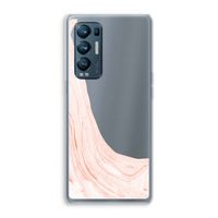 Peach bath: Oppo Find X3 Neo Transparant Hoesje Peach bath: Oppo Find X3 Neo Transparant Hoesje
