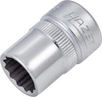 HAZET Dopsleutel 880Z-11 · 3/8 inch (10 mm) vierkant hol · Buitentwaalfkant tractieprofiel · SW 11 mm