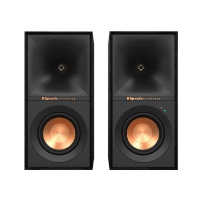 Klipsch R-40PM Actieve Boekenplank Speakers - Zwart (Paar)
