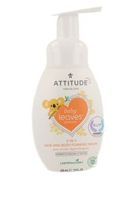 Attitude Baby Leaves 2-in-1 Hair & Body Foaming Wash