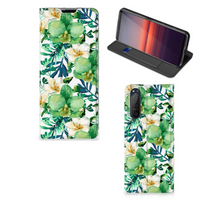 Sony Xperia 5 II Smart Cover Orchidee Groen