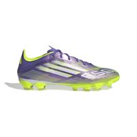 adidas F50 Pro Gras / Kunstgras Voetbalschoenen (MG) Paars Wit Neongeel