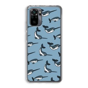 Narwhal: Xiaomi Redmi Note 10 Pro Transparant Hoesje