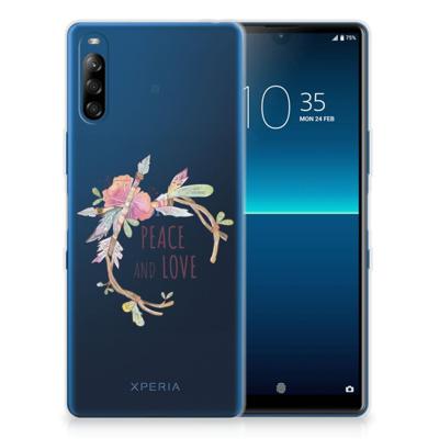 Sony Xperia L4 Telefoonhoesje met Naam Boho Text Sony Xperia L4 Telefoonhoesje met Naam Boho Text