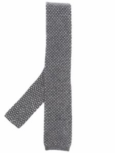 Brunello Cucinelli cravate en cachemire - Gris