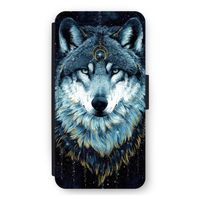 Darkness Wolf: iPhone 11 Flip Hoesje