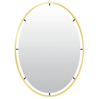 Len-Fra wandspiegel salem goudkleurig 80 cm | 2 stuks