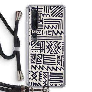 Marrakech print: Xiaomi Mi Note 10 Pro Transparant Hoesje met koord