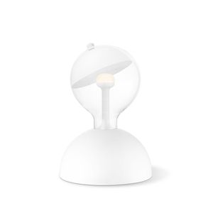 Move Me tafellamp Bumb - wit / Sphere 5,5W - wit