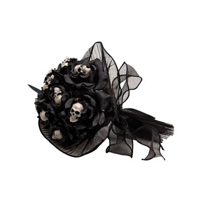 Halloween Decoraties 22 x 22 x 25 cm Zwart Schedels