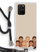 Girls girls girls: Samsung Galaxy S10 Lite Transparant Hoesje met koord