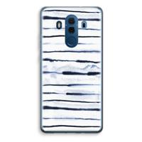 Ink Stripes: Huawei Mate 10 Pro Transparant Hoesje