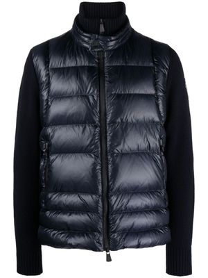 Moncler Grenoble doudoune à fermeture zippée - Bleu