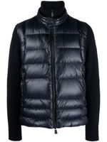 Moncler Grenoble doudoune à fermeture zippée - Bleu