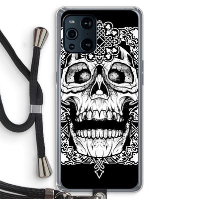 Seek & Destroy: Oppo Find X3 Transparant Hoesje met koord