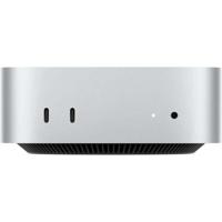 Apple - Mac mini (2024) Apple M4-chip - 16 GB RAM - 256 GB SSD-opslag - 10-core CPU 10-core GPU - Zilver