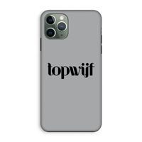 Topwijf Grijs Zwart: iPhone 11 Pro Tough Case