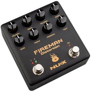 NUX NDS-5 Fireman 2-kanaals distortion gitaar effectpedaal