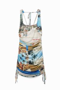 Strakke mini-jurk South Beach - BLUE - M