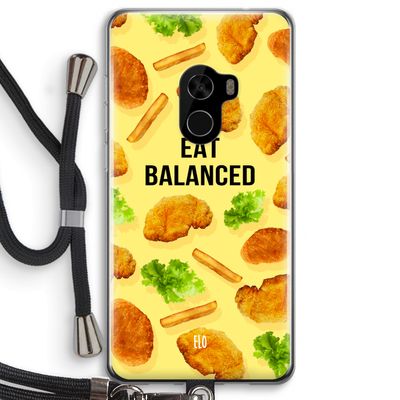 Eat Balanced: Xiaomi Mi Mix 2 Transparant Hoesje met koord