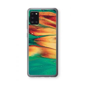 Green Inferno: Samsung Galaxy A31 Transparant Hoesje