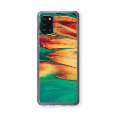 Green Inferno: Samsung Galaxy A31 Transparant Hoesje