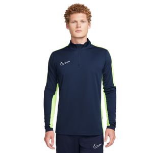Nike Dri-FIT Academy 23 Trainingstrui 1/4-Zip Donkerblauw Geel Wit