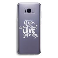 Partner in crime: Samsung Galaxy S8 Plus Transparant Hoesje