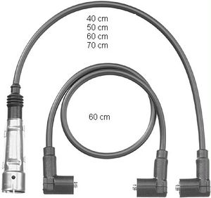 Bougiekabelset ZEF562