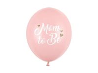 Ballonnen &apos;Mom To Be&apos; Lichtroze (50st)