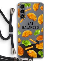 Eat Balanced: Samsung Galaxy S21 Transparant Hoesje met koord