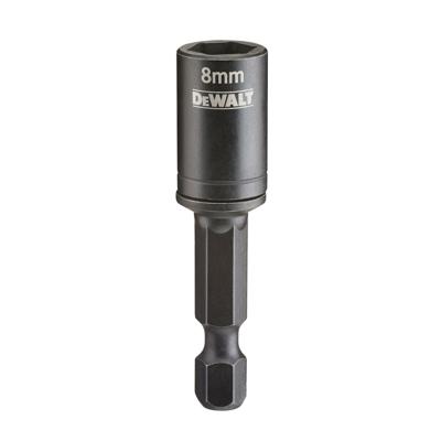 DeWALT DT7465 IMPACT Magnetische zeskantdop (reinigbaar) 8mm