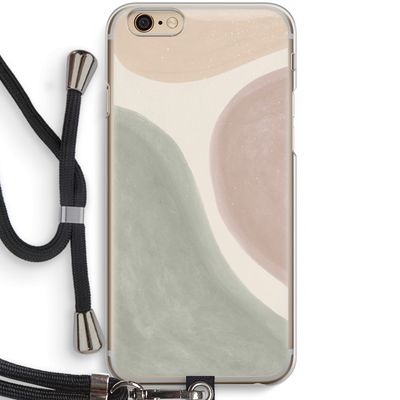 Geo #6: iPhone 6 / 6S Transparant Hoesje met koord