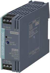 Siemens SITOP PSU100C 24 V/1,3 A DIN-rail netvoeding 24 V/DC 1.3 A 30 W Aantal uitgangen: 1 x Inhoud: 1 stuk(s)