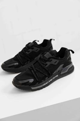 Versace Jeans Couture Fondo Dynamic Sneakers Heren Zwart - Maat 42 - Kleur: Zwart | Soccerfanshop