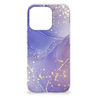Smartphone hoesje voor iPhone 16 Pro Watercolor Paars