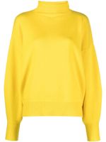 ISABEL MARANT roll-neck cashmere jumper - Jaune