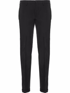 Prada pantalon à coupe stretch - Noir