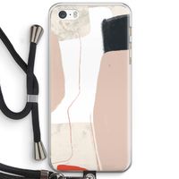 Lava: iPhone 5 / 5S / SE Transparant Hoesje met koord