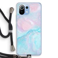 Fantasie pastel: Xiaomi Mi 11 Lite Transparant Hoesje met koord
