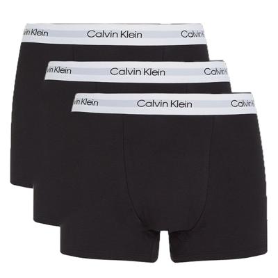 Calvin Klein Icon boxershort 3-pack trunk zwart-wit