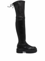 Stuart Weitzman bottes Lowland Lift - Noir