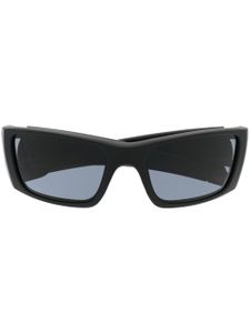 Oakley lunettes de soleil à plaque logo - Noir