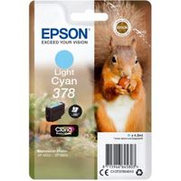 Epson 378 4.8ml 360pagina's Lichtyaan inktcartridge - [C13T37854020]