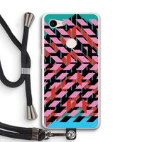 Skew Blush 2: Pixel 3 XL Transparant Hoesje met koord Skew Blush 2: Pixel 3 XL Transparant Hoesje met koord