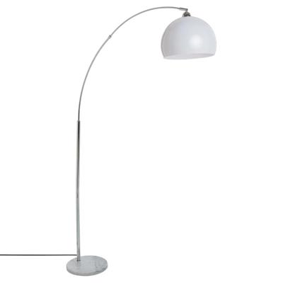 Atmosphera staande Booglamp Luzano - metaal - wit - H185 cm - Designlamp