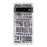 Marrakech print: Google Pixel 6 Pro Transparant Hoesje Marrakech print: Google Pixel 6 Pro Transparant Hoesje