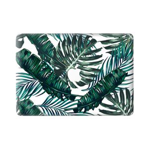 Lunso MacBook Air 13 inch (2018-2020) vinyl sticker - Green Leaves