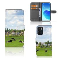 OPPO Reno6 5G | Telefoonhoesje | Met pasjeshouder | Koeien